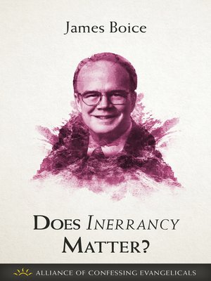 cover image of Does Inerrancy Matter?